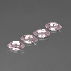 Pedras preciosas de morganita rosa natural de  ct, marquise, VVS
