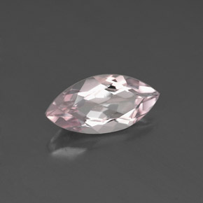 Morganita rosa natural 0,92ct, marquise, VVS