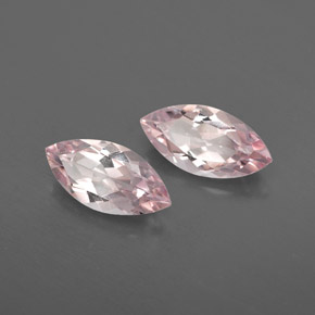 Pedras preciosas de morganita rosa natural de  ct, marquise, VVS