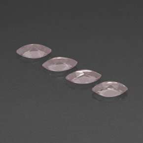 Pedras preciosas de morganita rosa natural de 2,13 ct, marquise, VVS