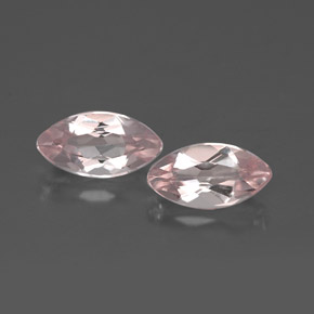 Pedras preciosas de morganita rosa natural de  ct, marquise, VVS