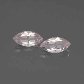 Pedras preciosas de morganita rosa natural de  ct, marquise, VVS