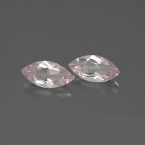 Pedras preciosas de morganita rosa natural de  ct, marquise, VVS