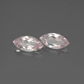 Pedras preciosas de morganita rosa natural de  ct, marquise, VVS
