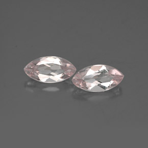 Pedras preciosas de morganita rosa natural de  ct, marquise, VVS