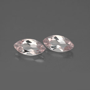 Pedras preciosas de morganita rosa natural de  ct, marquise, VVS