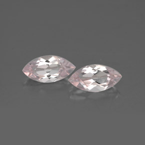 Pedras preciosas de morganita rosa natural de  ct, marquise, VVS