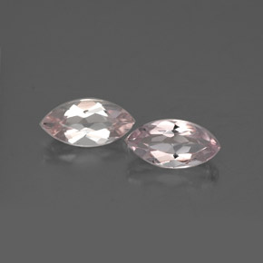Pedras preciosas de morganita rosa natural de  ct, marquise, VVS
