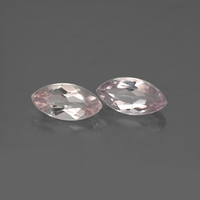 Pedras preciosas de morganita rosa natural de  ct, marquise, VVS
