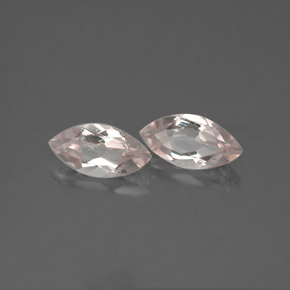Pedras preciosas de morganita rosa natural de  ct, marquise, VVS