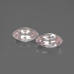 Pedras preciosas de morganita rosa natural de  ct, marquise, VVS