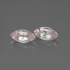 Pedras preciosas de morganita rosa natural de  ct, marquise, VVS