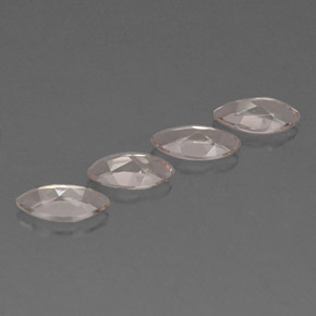 Pedras preciosas de morganita rosa natural de  ct, marquise, VVS