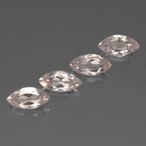 Pedras preciosas de morganita rosa natural de  ct, marquise, VVS
