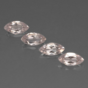 Pedras preciosas de morganita rosa natural de  ct, marquise, VVS