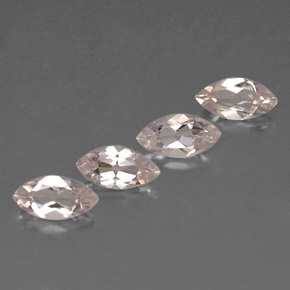 Pedras preciosas de morganita rosa natural de  ct, marquise, VVS
