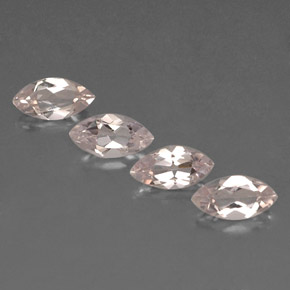 Pedras preciosas de morganita rosa natural de  ct, marquise, VVS