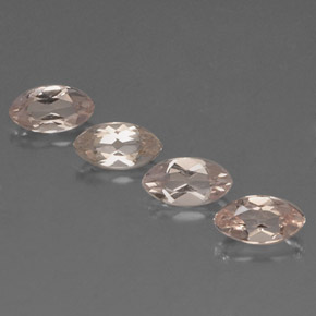 Pedras preciosas de morganita rosa natural de  ct, marquise, VVS