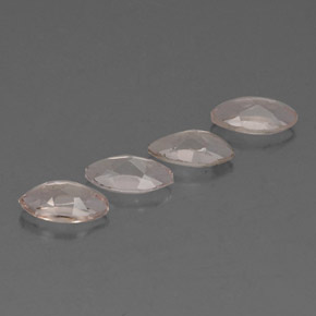 Pedras preciosas de morganita rosa natural de  ct, marquise, VVS