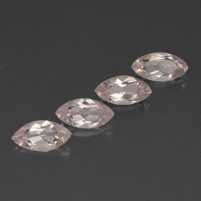 Pedras preciosas de morganita rosa natural de  ct, marquise, VVS