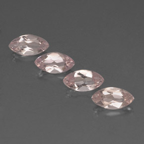 Pedras preciosas de morganita rosa natural de  ct, marquise, VVS