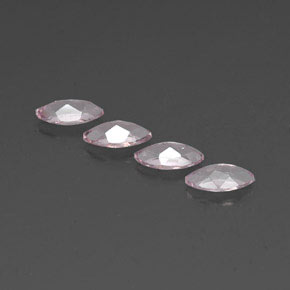 Pedras preciosas de morganita rosa natural de 2,06 ct, marquise, VVS