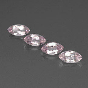 Pedras preciosas de morganita rosa natural de  ct, marquise, VVS