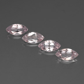 Pedras preciosas de morganita rosa natural de  ct, marquise, VVS