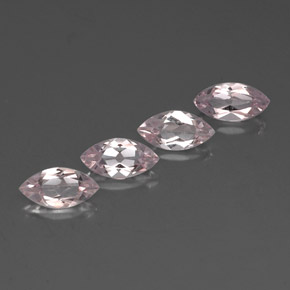 Pedras preciosas de morganita rosa natural de  ct, marquise, VVS