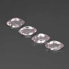 Pedras preciosas de morganita rosa natural de  ct, marquise, VVS