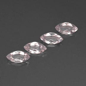 Pedras preciosas de morganita rosa natural de  ct, marquise, VVS