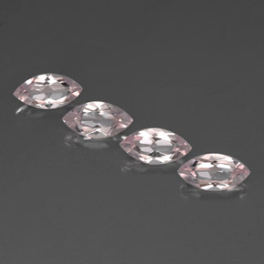 Pedras preciosas de morganita rosa natural de  ct, marquise, VVS