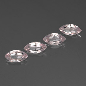 Pedras preciosas de morganita rosa natural de  ct, marquise, VVS