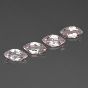 Pedras preciosas de morganita rosa natural de  ct, marquise, VVS