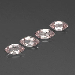 Pedras preciosas de morganita rosa natural de  ct, marquise, VVS