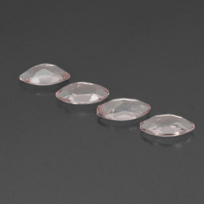 Pedras preciosas de morganita rosa natural de  ct, marquise, VVS