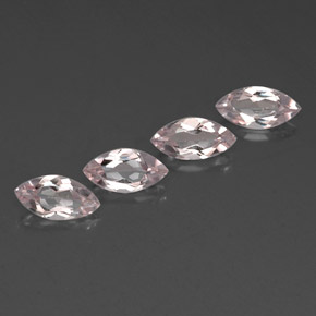 Pedras preciosas de morganita rosa natural de  ct, marquise, VVS
