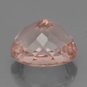 Morganita rosa natural 5,55ct, corte oval, VVS-VS