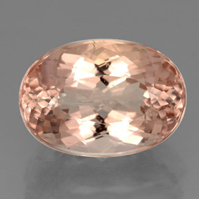 Morganita rosa natural 5,21ct, corte oval, SI