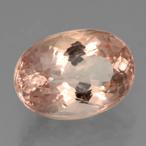 Morganita rosa natural 5,21ct, corte oval, SI