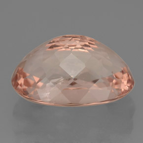 Morganita rosa natural 5,21ct, corte oval, SI