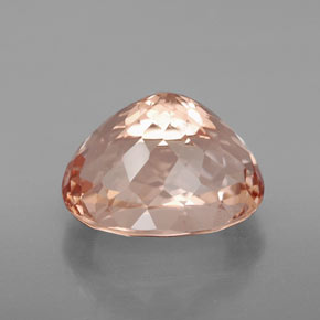 Morganita rosa natural 6,34ct, corte oval, VS