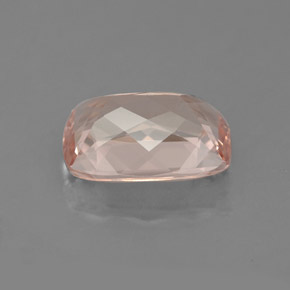 Morganita rosa natural 2,97ct, almofada cortada, VS