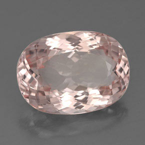 Morganita rosa natural 4,46ct, corte oval, IF
