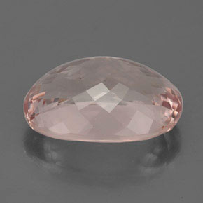 Morganita rosa natural 4,46ct, corte oval, IF