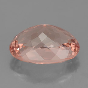 Morganita rosa natural 4,85ct, corte oval, VVS