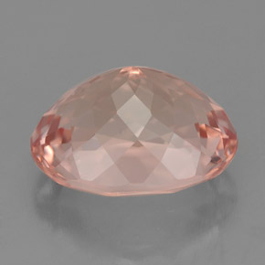 Morganita rosa natural 4,24ct, corte oval, VVS