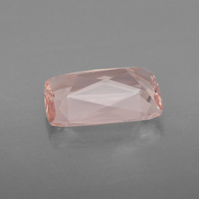 Morganita rosa natural 2,19ct, baguete, VVS