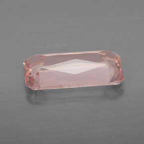 Morganita rosa natural 2,25ct, corte esmeralda, VVS-VS