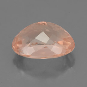 Morganita rosa natural 4,64ct, corte oval, VVS-VS